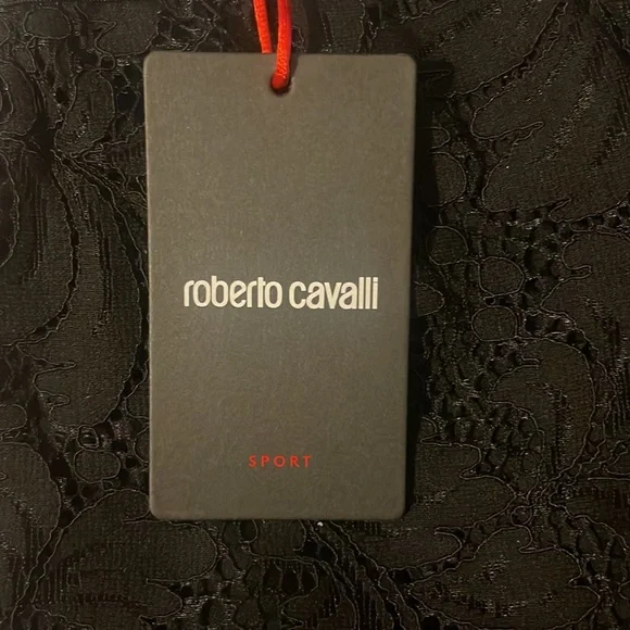 Roberto Cavalli sport , shorts Bermuda, black, size L